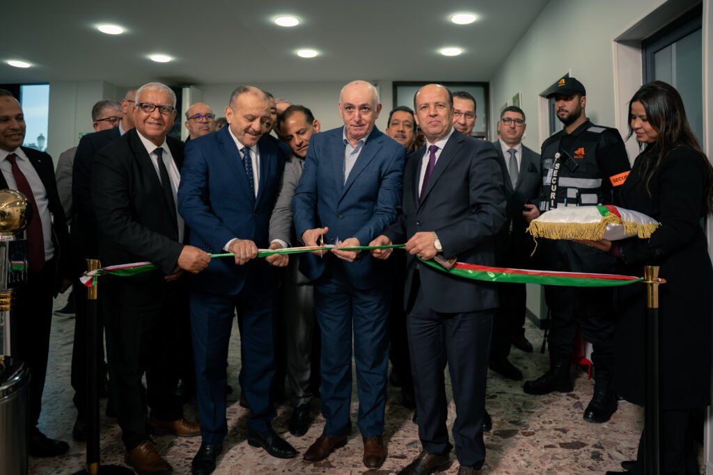 The ENTP Eyes station inauguration by Noureddine Daoudi and Abdelghafour Ghallab.